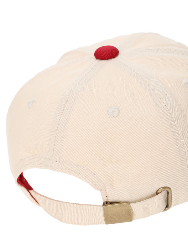 セール】 ウェーブロゴ刺繍キャップ（ブラック/ピンク/レッド