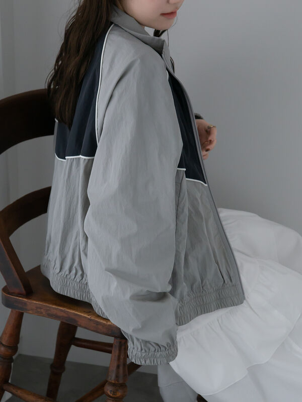 セール】 ナイロンジャケット（グレー/ミント/ブルー/アウター