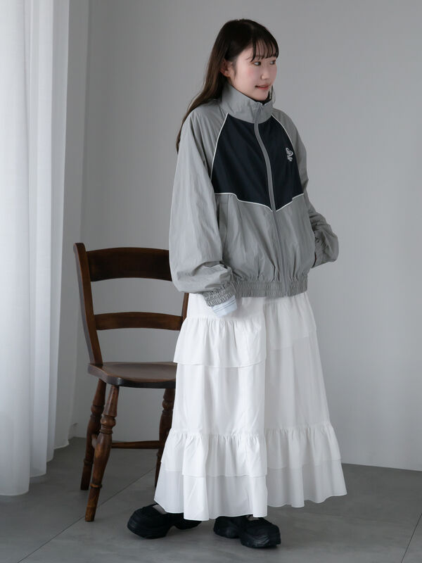 セール】 ナイロンジャケット（グレー/ミント/ブルー/アウター