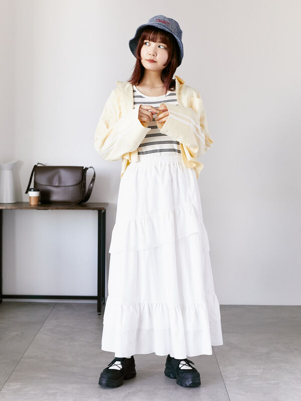 セール】 デニム刺繍ハット（グレー/グリーン/ブルー/アクセサリー