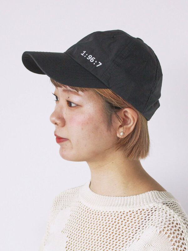 小刺繍キャップ（ブラック）｜ehka sopo（エヘカソポ）通販