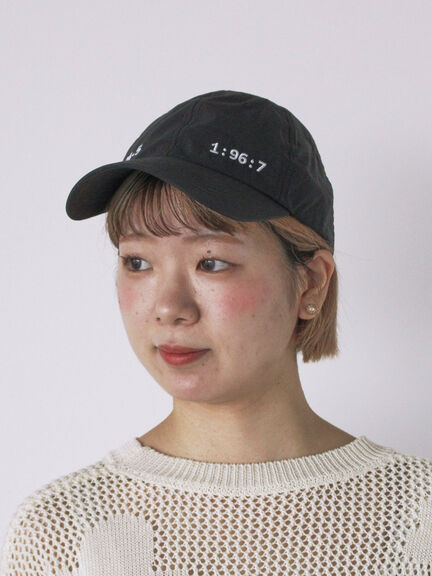 小刺繍キャップ（ブラック/サックスブルー/ネイビー）｜ehka sopo（エヘカソポ）通販