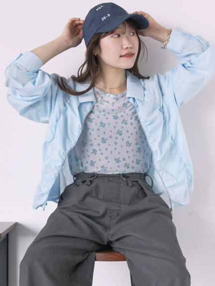 小刺繍キャップ（ブラック/サックスブルー/ネイビー）｜ehka sopo（エヘカソポ）通販