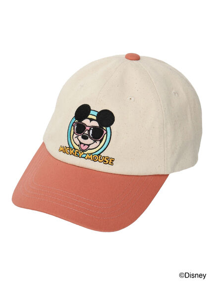 【Disney】ミッキー&フレンズ/配色キャップ（チャコールグレー/ブルー/キナリ）｜ehka sopo（エヘカソポ）通販