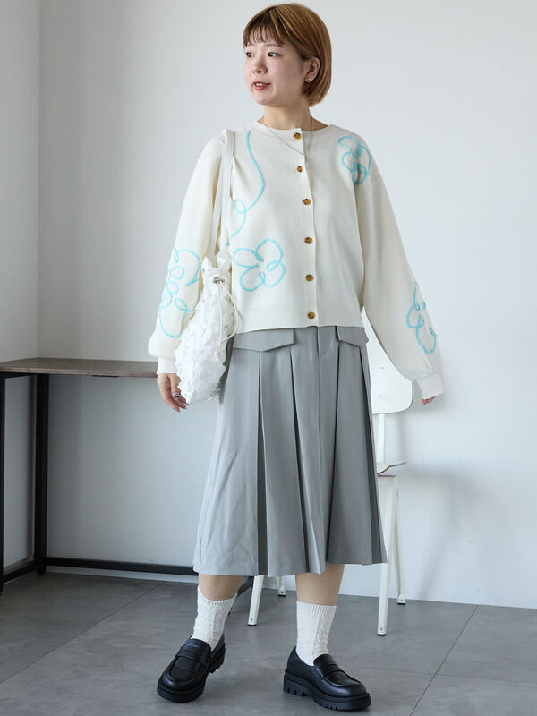 vintage花柄刺繍カーディガン | Pay ID
