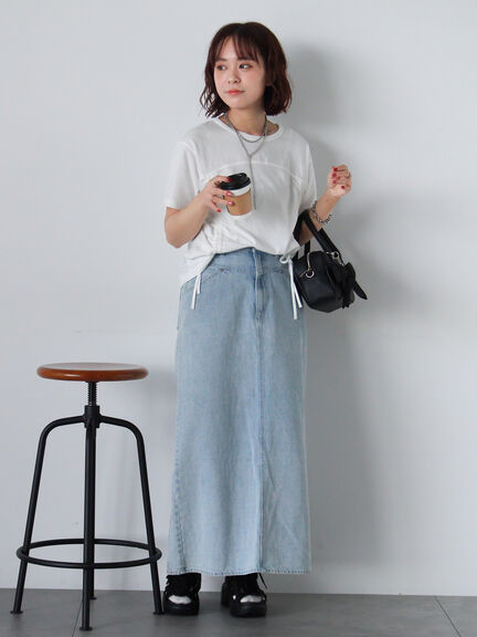 リボン付き2wayショルダーバッグ（シルバー/ブラック/キナリ）｜ehka sopo（エヘカソポ）通販