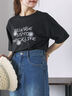 花ロゴ刺繍Tシャツ（オフホワイト/ブラック/グリーン）｜ehka sopo（エヘカソポ）通販