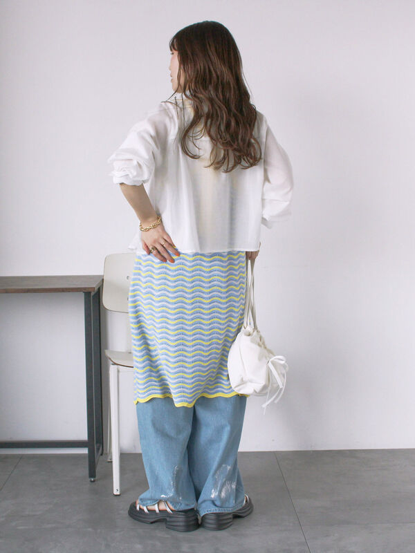 トップス momo Galaxy Flower Tops ギャラクシーフラワー トップス | MILLEBACI