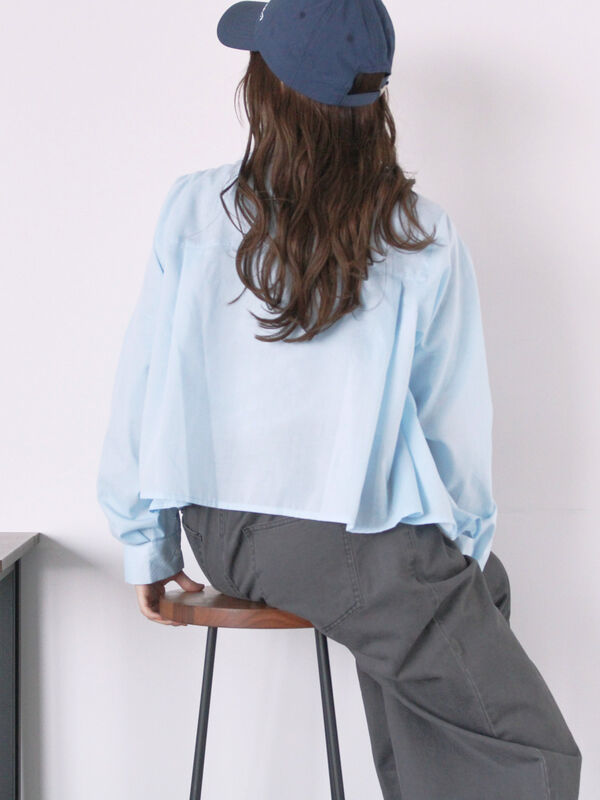 shishi05様 SIDE SHIRRING ASYMME CUT TOPS/サイドシャーリングアシメカット