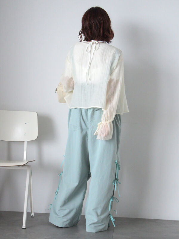 khandi & co.ブラウス Khadi and Co. | アンドラプレインタックブラウス〈 SARA 〉 4colors