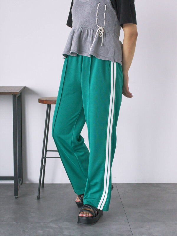 PEOPLESTYLE サイドライントラックパンツ PEOPLESTYLE サイドライントラックパンツ セール】 サイドライン