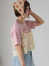 わんこ刺繍Tシャツ（オフホワイト/ピンク/グリーン）｜ehka sopo（エヘカソポ）通販