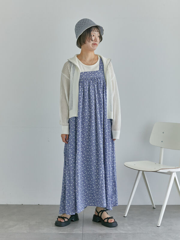 pois 新品　メッシュカーディガン　ホワイト pois ポワ ダブルメッシュカーディガン - メルカリ