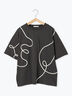 ライン柄Tシャツ（オフホワイト/チャコールグレー/ラベンダー）｜ehka sopo（エヘカソポ）通販