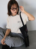 ラインリブTシャツ（キナリ）｜ehka sopo（エヘカソポ）通販