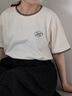 ラインリブTシャツ（オフホワイト/グリーン/キナリ）｜ehka sopo（エヘカソポ）通販