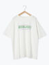 ヴィンテージ加工プリントTシャツ（オフホワイト/チャコールグレー/ブルー）｜ehka sopo（エヘカソポ）通販