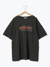 ヴィンテージ加工プリントTシャツ（オフホワイト/チャコールグレー/ブルー）｜ehka sopo（エヘカソポ）通販