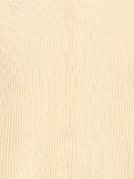 ワンポイント刺繍リブカーディガン（グレー/ピンク/ブルー/キナリ）｜ehka sopo（エヘカソポ）通販