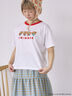 【SWIMMER】リンガーTシャツ（オフホワイト/サックスブルー/キナリ）｜ehka sopo（エヘカソポ）通販