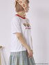 【SWIMMER】リンガーTシャツ（オフホワイト/サックスブルー/キナリ）｜ehka sopo（エヘカソポ）通販