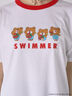 【SWIMMER】リンガーTシャツ（オフホワイト/サックスブルー/キナリ）｜ehka sopo（エヘカソポ）通販