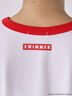 【SWIMMER】リンガーTシャツ（オフホワイト/サックスブルー/キナリ）｜ehka sopo（エヘカソポ）通販