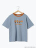 【SWIMMER】リンガーTシャツ（オフホワイト/サックスブルー/キナリ）｜ehka sopo（エヘカソポ）通販