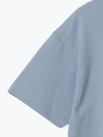 【SWIMMER】リンガーTシャツ（オフホワイト/サックスブルー/キナリ）｜ehka sopo（エヘカソポ）通販