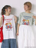 【SWIMMER】オーバーサイズTシャツ（オフホワイト/ブラック/ミント）｜ehka sopo（エヘカソポ）通販
