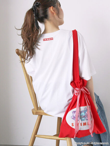 【SWIMMER】オーバーサイズTシャツ（オフホワイト/ブラック/ミント）｜ehka sopo（エヘカソポ）通販
