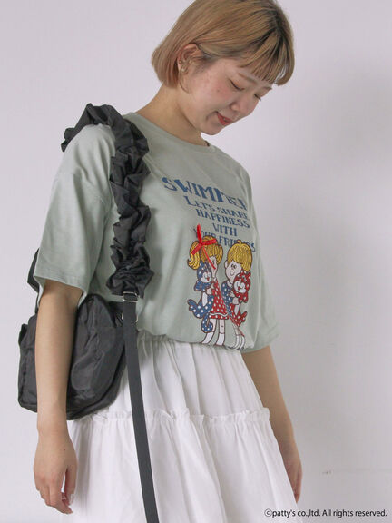 【SWIMMER】オーバーサイズTシャツ（オフホワイト/ブラック/ミント）｜ehka sopo（エヘカソポ）通販