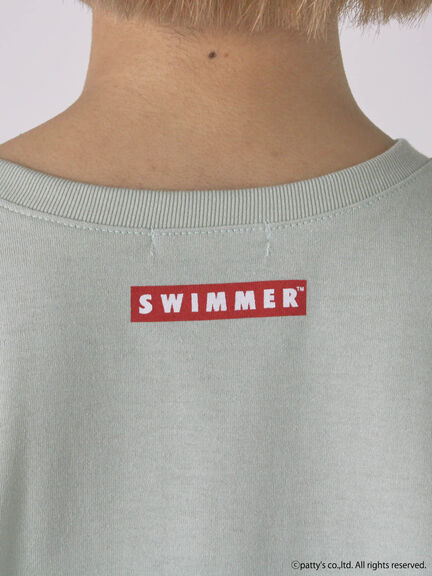 【SWIMMER】オーバーサイズTシャツ（オフホワイト/ブラック/ミント）｜ehka sopo（エヘカソポ）通販
