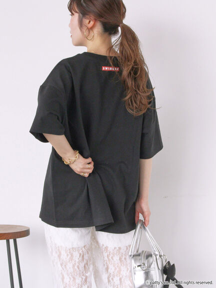 【SWIMMER】オーバーサイズTシャツ（オフホワイト/ブラック/ミント）｜ehka sopo（エヘカソポ）通販