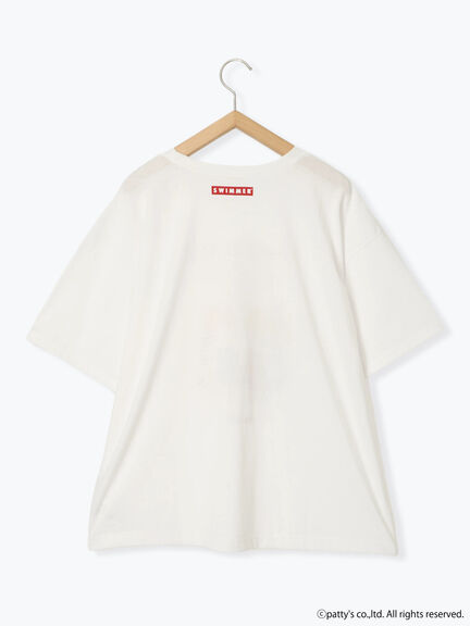 【SWIMMER】オーバーサイズTシャツ（オフホワイト/ブラック/ミント）｜ehka sopo（エヘカソポ）通販