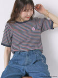 【SWIMMER】ボーダーTシャツ（ネイビー）｜ehka sopo（エヘカソポ）通販