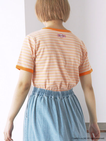 【SWIMMER】ボーダーTシャツ（ピンク/グリーン/ネイビー）｜ehka sopo（エヘカソポ）通販