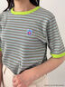 【SWIMMER】ボーダーTシャツ（ピンク/グリーン/ネイビー）｜ehka sopo（エヘカソポ）通販