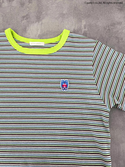【SWIMMER】ボーダーTシャツ（ピンク/グリーン/ネイビー）｜ehka sopo（エヘカソポ）通販