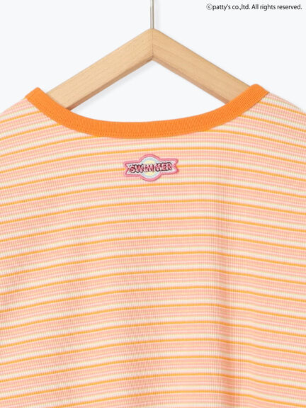 【SWIMMER】ボーダーTシャツ（ピンク/グリーン/ネイビー）｜ehka sopo（エヘカソポ）通販