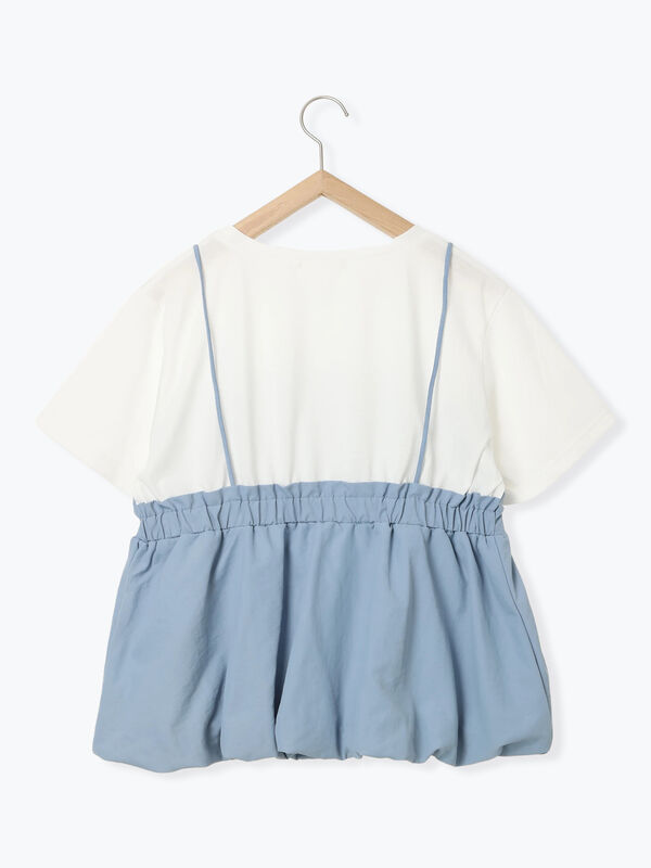 eimy istoire ビスチェドッキングTシャツ eimy istoire♡ビスチェドッキングTシャツ