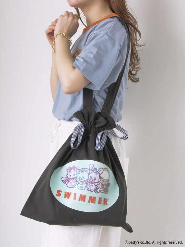 【SWIMMER】トートバッグ（ブラック）｜ehka sopo（エヘカソポ）通販