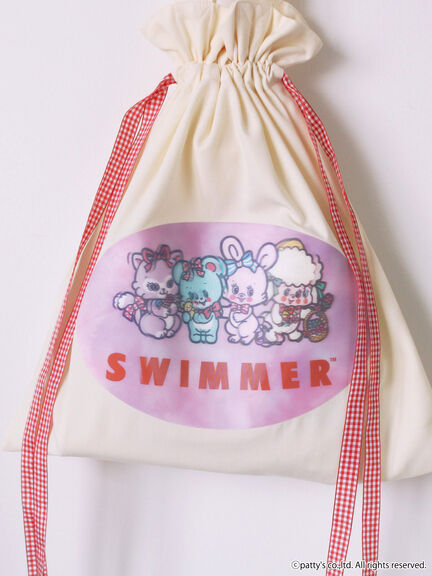 【SWIMMER】トートバッグ（ブラック/レッド/キナリ）｜ehka sopo（エヘカソポ）通販