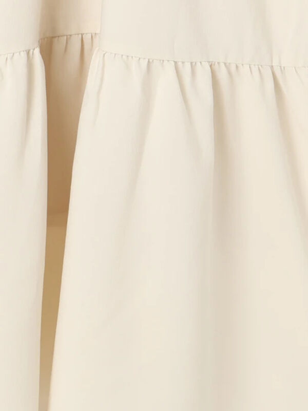 セール】 Vネックノースリーブワンピース（ブラック/モカ/キナリ