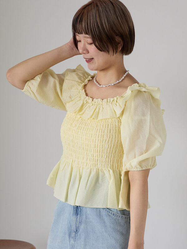 サレル・カマルサ ONLY CARMAKOMA CARLIZA L/S PEARL PRINT BOX SWT JRS – Renée's Fashion