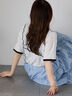 メローリンガーTシャツ（オフホワイト/チャコールグレー/キナリ）｜ehka sopo（エヘカソポ）通販