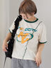 メローリンガーTシャツ（オフホワイト/チャコールグレー/キナリ）｜ehka sopo（エヘカソポ）通販