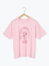 花プリントTシャツ（オフホワイト/ブラック/ピンク/キナリ）｜ehka sopo（エヘカソポ）通販