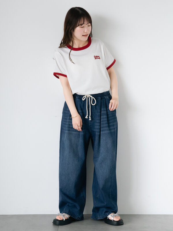 VIP特価★関送込★立体的な刺繍のロゴが可愛いTシャツ デザインが選べる立体ロゴ刺繍Tシャツ「T1251」