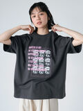 フォトプリントオーバーシルエットTシャツ（チャコールグレー）｜ehka sopo（エヘカソポ）通販